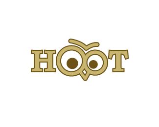 Hoot eye logo design