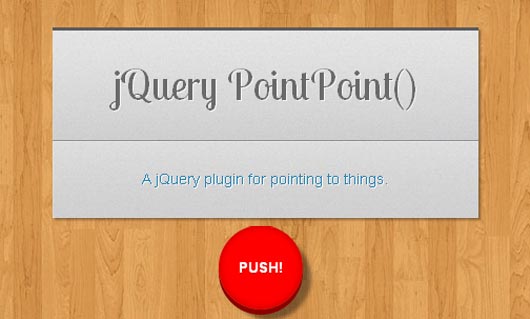 jQuery PointPoint – A Plugin For Pointing To Things