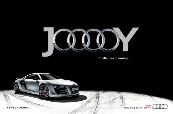 Jooooy Finally Has Meaning Print Ad For Inspiration