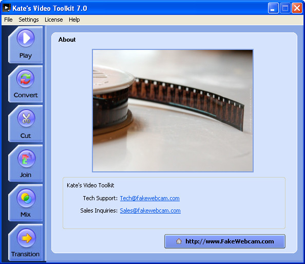 Kate's Video Toolkit - best free video editing software