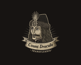 count dracula - logo design