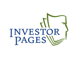 investor pages - side face inspired logo design