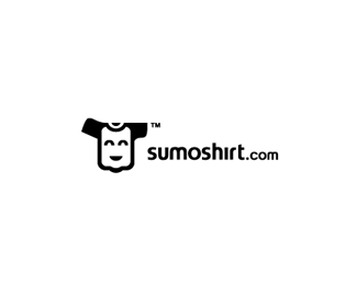 sumoshirt.com - logo inspired with a human face