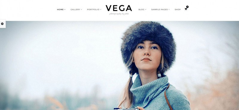 4-Vega - WordPress Photography Themes