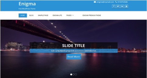 Enigma customizable-wordpress-themes7