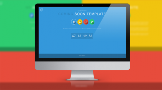 9. Coming Soon Panels HTML Template - Coming Soon WordPress Themes