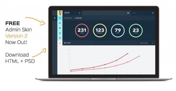 Free Admin Skin - Free admin template