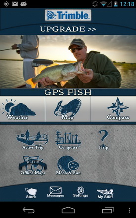 Trimble GPS Fish - fishing apps for android tablet