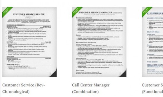 Resume Genius Customer Service Resume Samples - customer service resume in word format