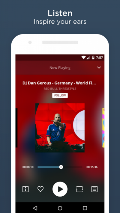 MixCloud - apps like spotify without ads