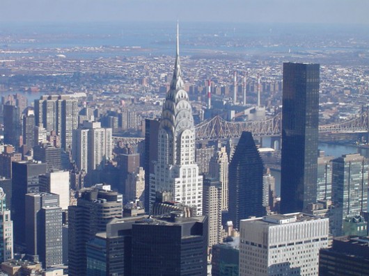 19. Chrysler Building, NYC - famous modern architecture