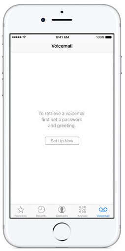 Voicemail on iPhone
